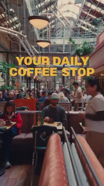 Coffee shop setting from the Membber site.