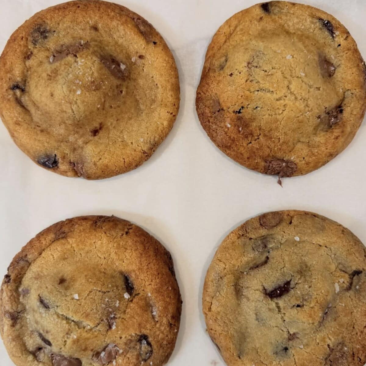 Soft Chocolate Chip Cookies