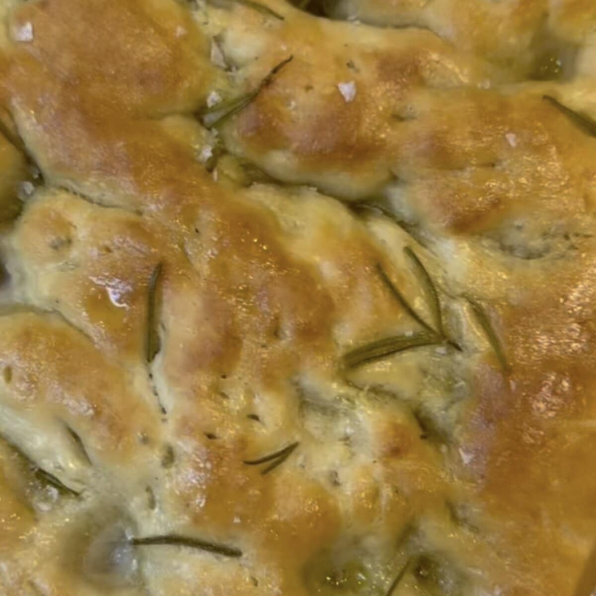 Garlic & Rosemary Focaccia